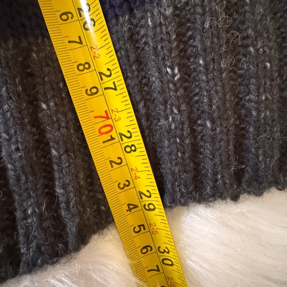 NWT Maurice’s Women's Gray Patterned “Grandpa” Cardigan Sweater - Picture 7 of 9
